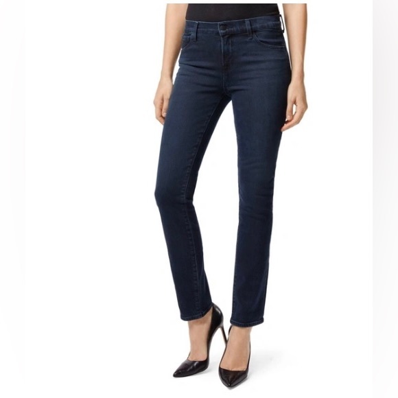 JBRAND MAUDE MID-RISE CIGARETTE JEANS IN SPARK. Size 28. Good condition. - Picture 1 of 7